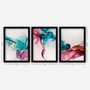 Wallity Cuadro Decorativo Enmarcado Desconocido (3 Piezas)